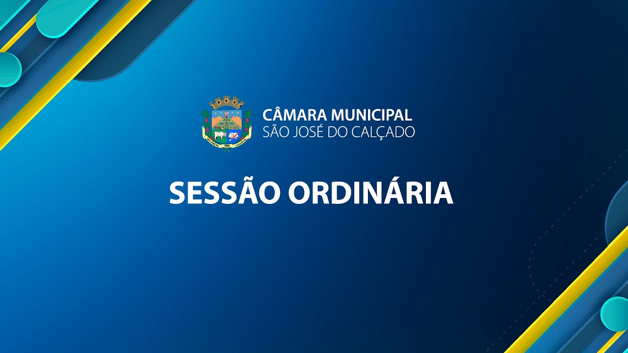Sessão Ordinária -  10/02/2026 - Câmara Municipal de São José do Calçado-ES