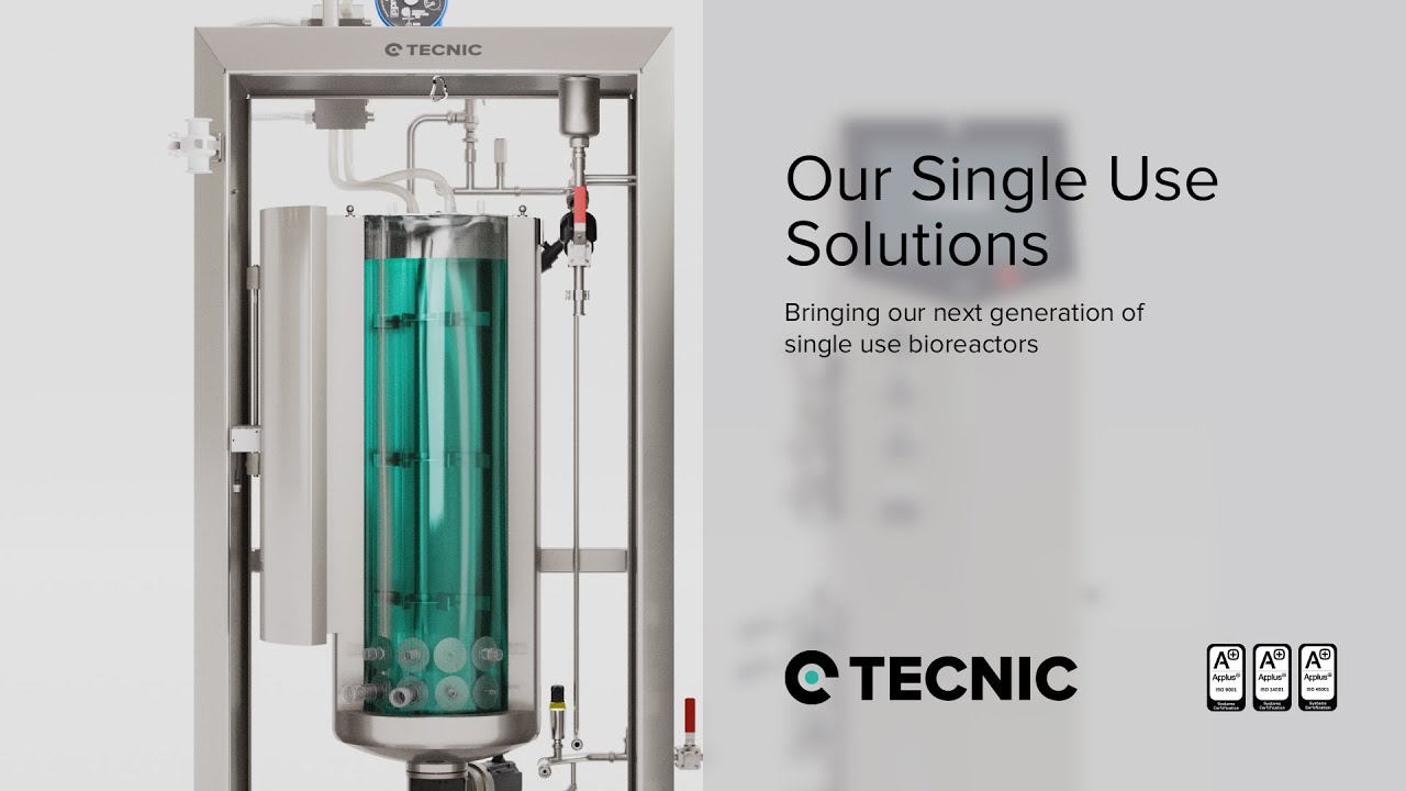 Single-use bioreactors for bioprocessing and biopharmaceutical applications - TECNIC