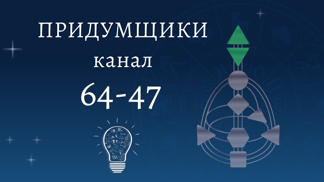 Канал 64-47. Канал абстракции. Какие сильные стороны? Как  их использовать? Дизайн Человека