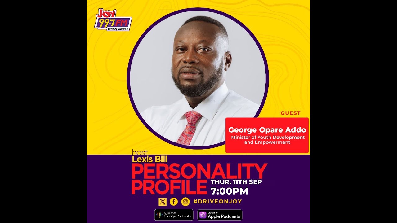 Personality Profile: Lexis Bill Sits Down With George Opare Addo