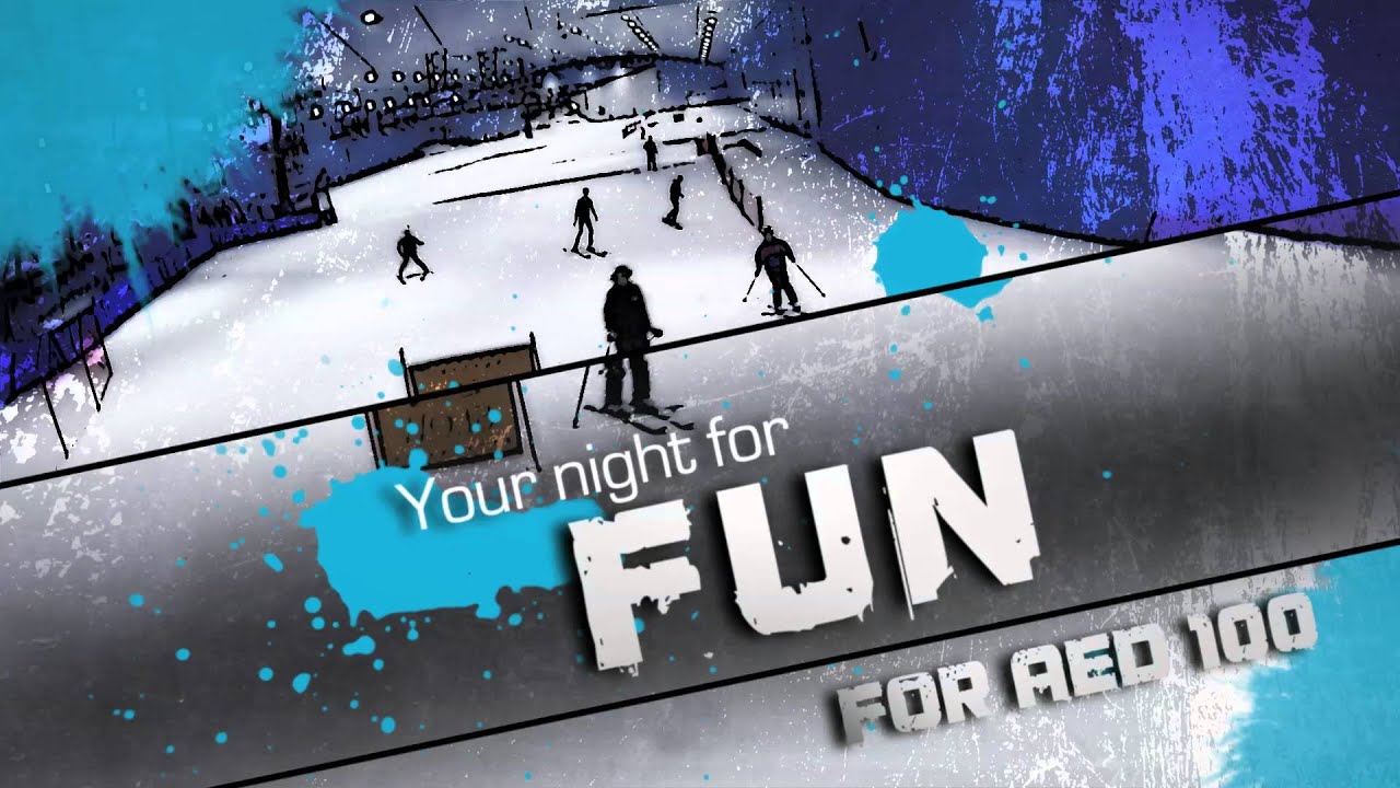 Student Night at Ski Dubai - Skiing and Snowboarding