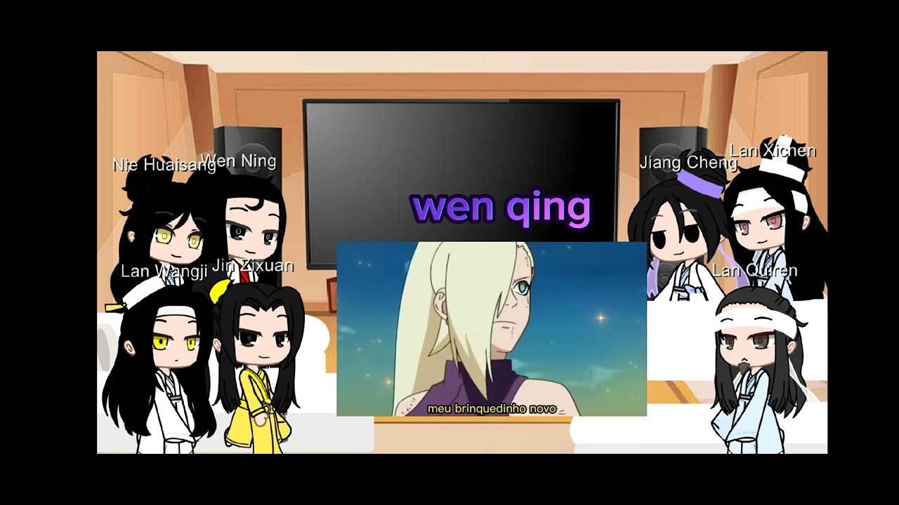 Mdzs reagindo ao rap AS BRABAS DA FOLHA 🍃 (WEI WUXIAN AS SAKURA, LAN ELLAN etc...)