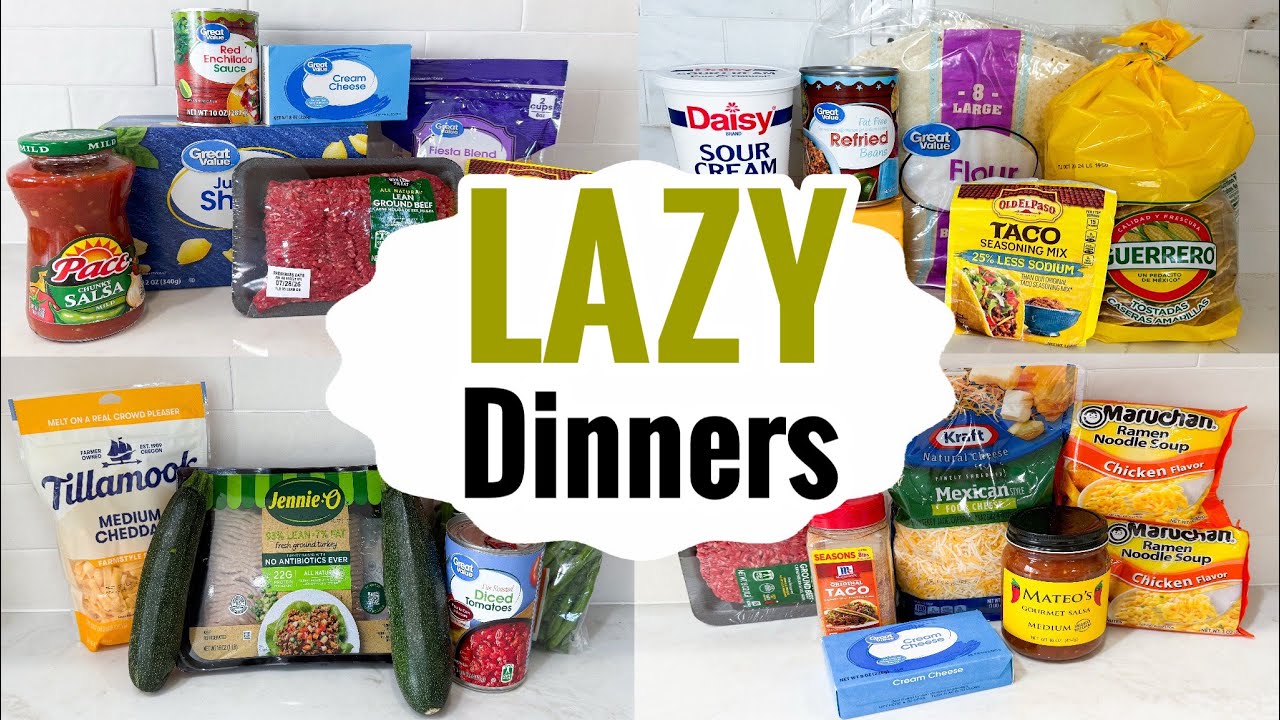 6 LAZY Recipes for When You&rsquo;re Too Tired to Cook | Julia Pacheco