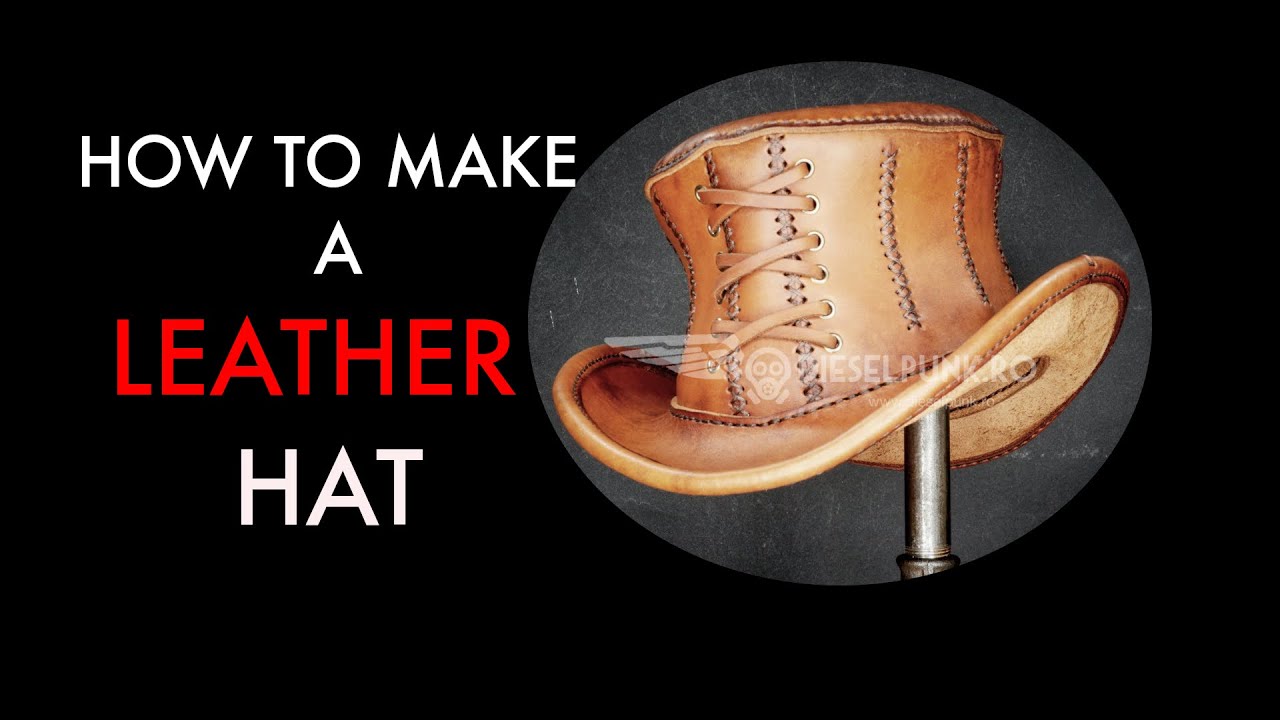 DIY Leather Top Hat - Tutorial and Pattern Download