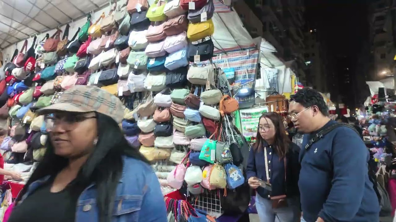 몽콕 야시장 홍콩 🇭🇰