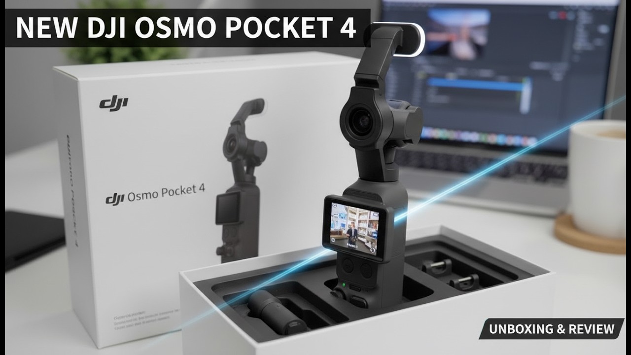 DJI Osmo Pocket 4 - OFFICIAL REVIEW!