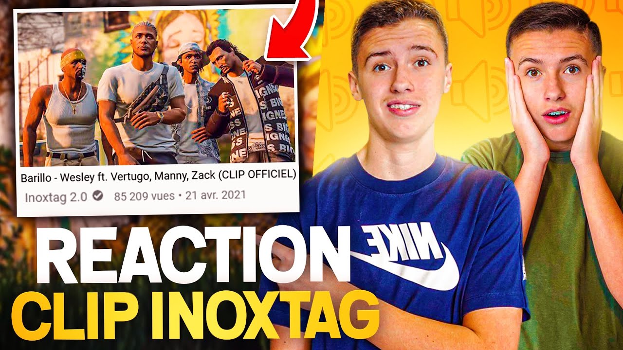 ON RÉAGIT AU NOUVEAU CLIP DE INOXTAG - Barillo (ft. Vertugo, Manny, Zack) !