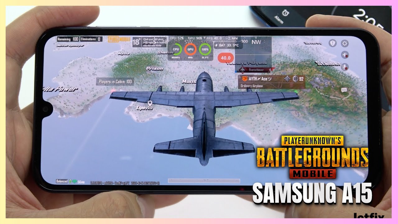 Samsung Galaxy A15 5G PUBG Mobile Gaming test Update | Dimensity 6100+, 90Hz Display