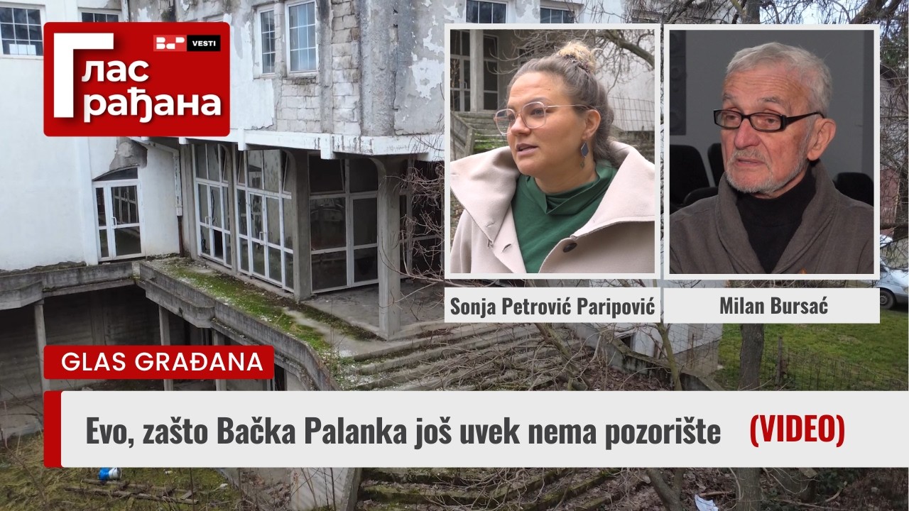 Evo, zašto Bačka Palanka još uvek nema pozorište