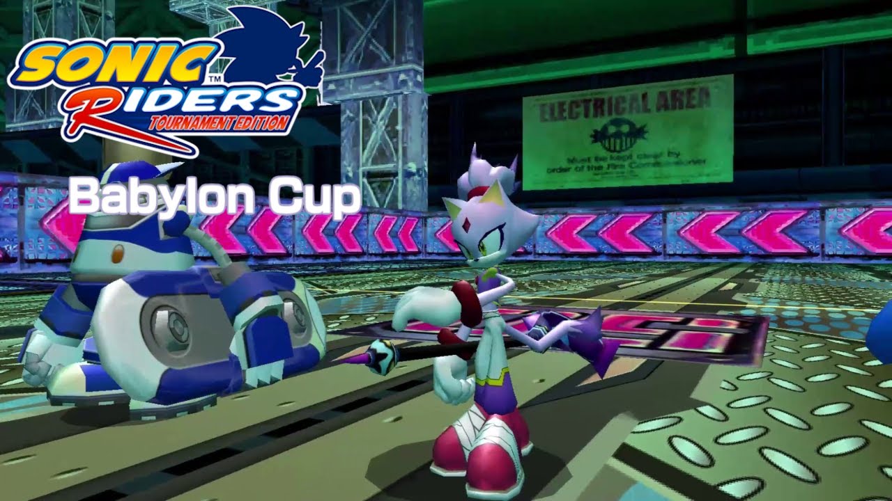 Sonic Riders Tournament Edition -  Babylon Cup Blaze