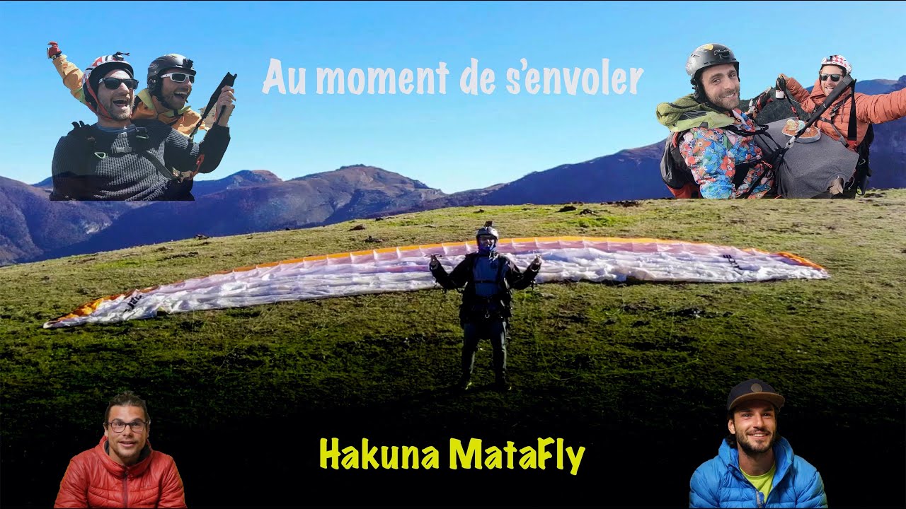 Au moment de s'envoler ( FILM PARAPENTE / BASEJUMP)