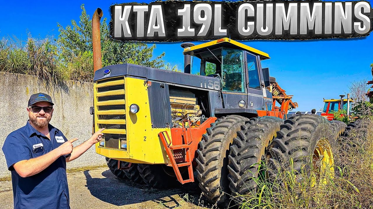 Заведётся ли этот редкий трактор 6x6 спустя 12 лет простоя?