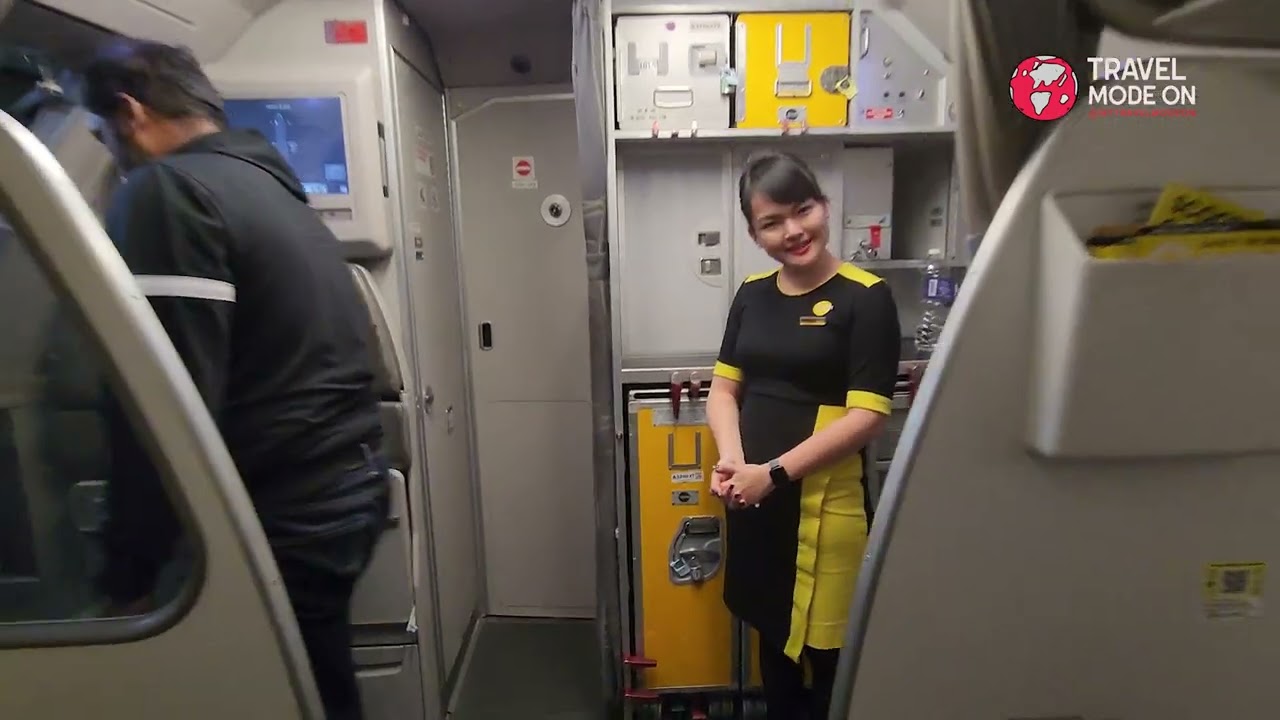 Trip Report - 4K - Coimbatore to Singapore  ✈ 2024 - TR 541 - Airbus A320 -Scoot Airline #flight