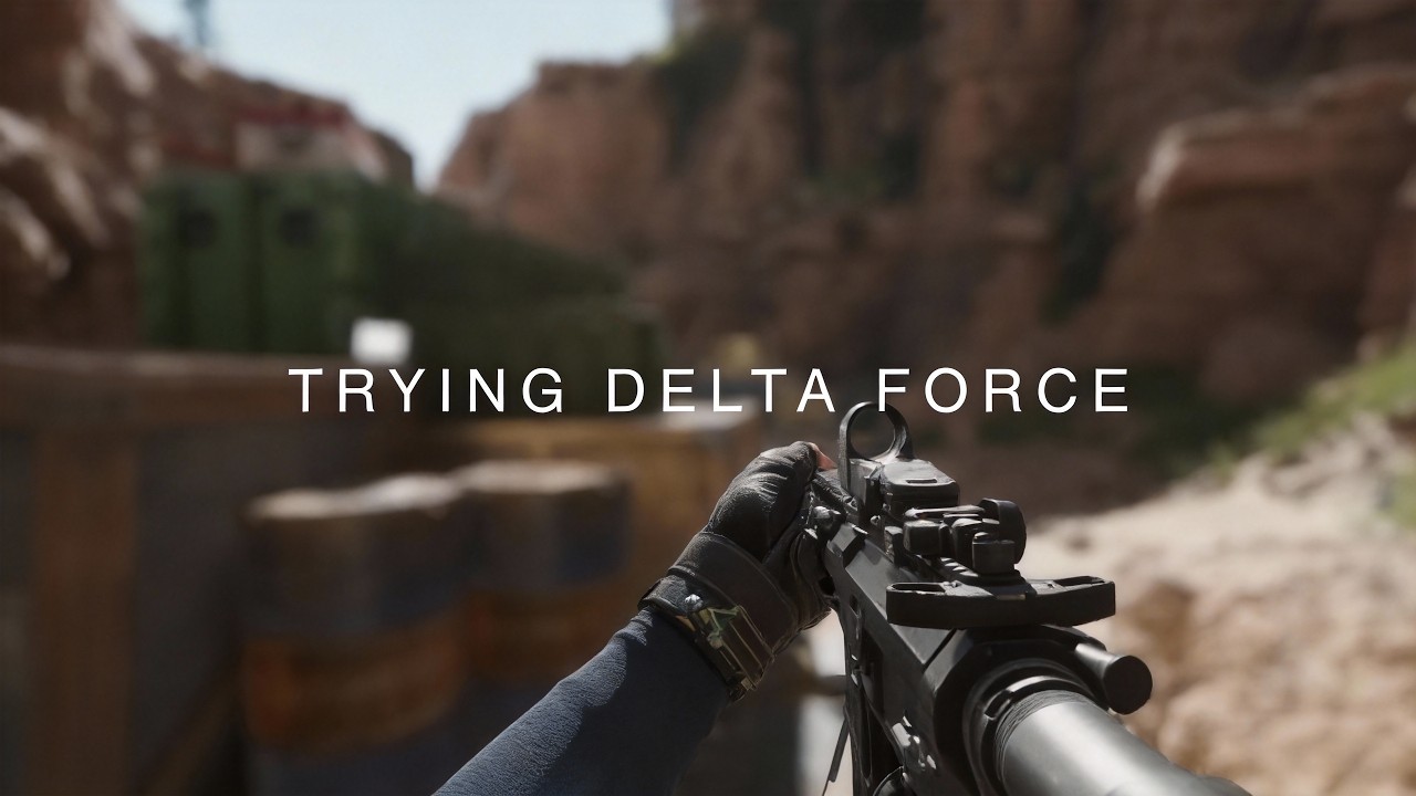 TRYING Delta Force PS5