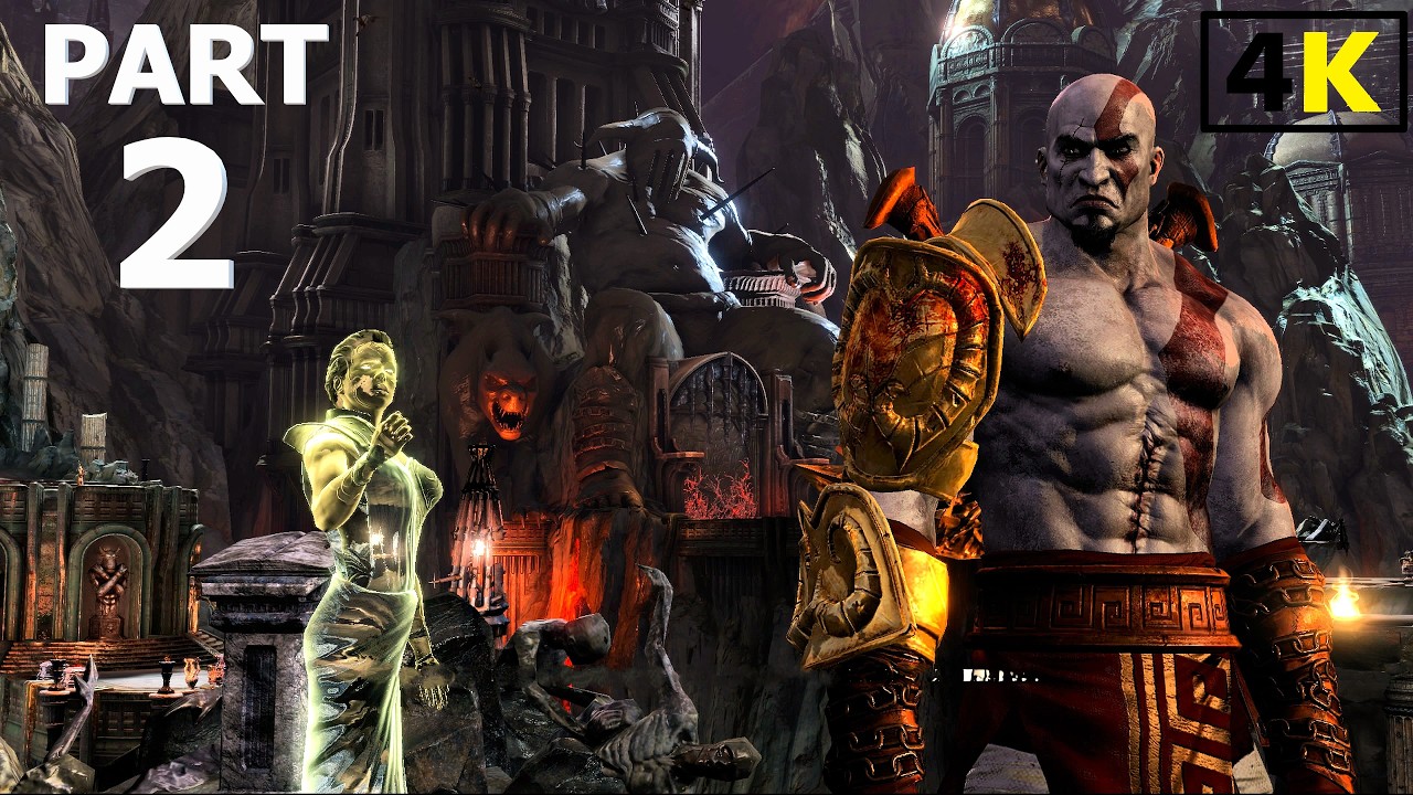 GOD OF WAR 3 Remastered: Full Walkthrough Gameplay Part 2 [ 4K ]