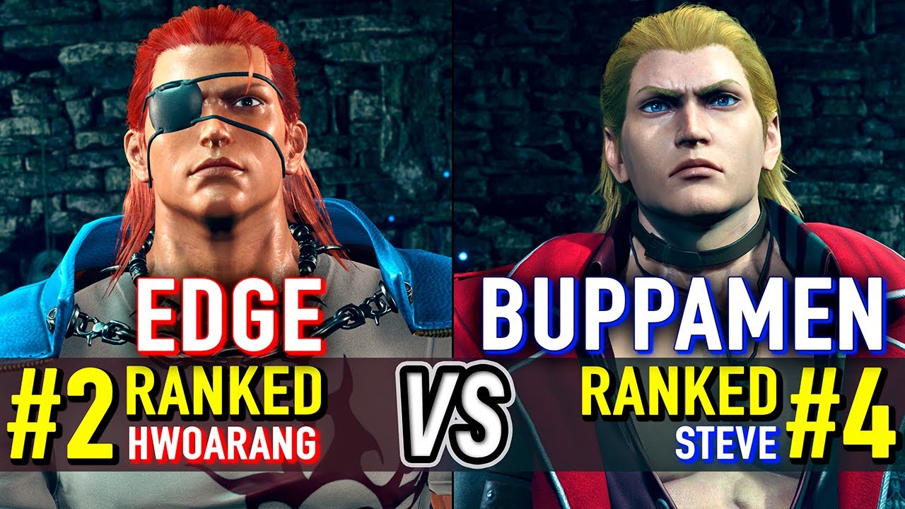 T8 🔥 EDGE (#2 Ranked Hwoarang) vs BUPPAMEN (#4 Ranked Steve) 🔥 Tekken 8 High Level Gameplay
