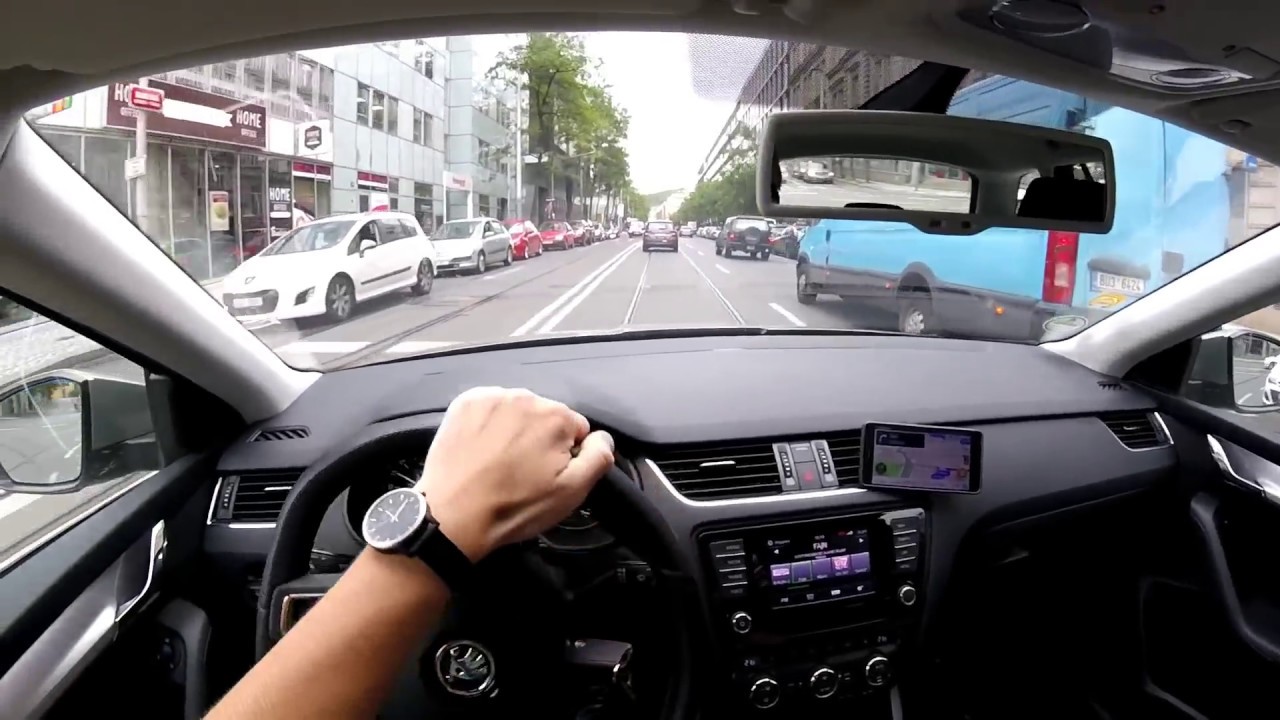 POV driving Praha | Veleslavín - Kavčí hory | Škoda Octavia III 2.0TDI