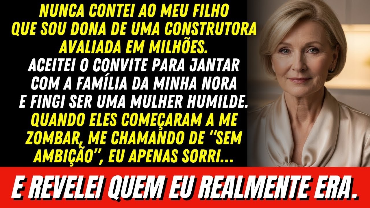Fui humilhada no jantar porque pensaram que eu era pobre  Até eu revelar quem eu realmente era…