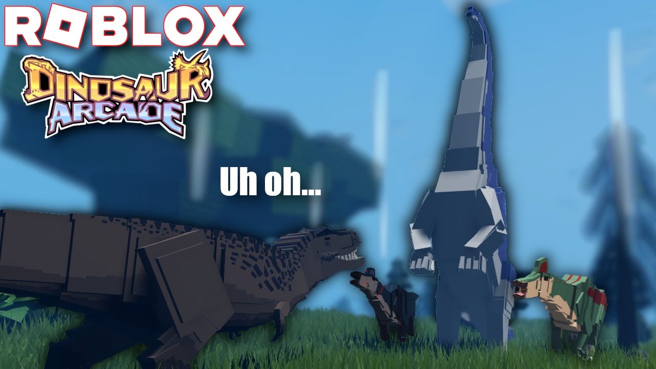 Eldering Brachiosaurus With An Herbivore Group! | ROBLOX Dinosaur Arcade