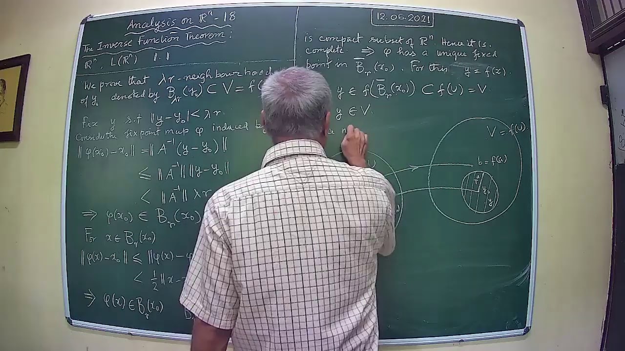 Analysis on R^n - 19 -  Inverse Function Theorem