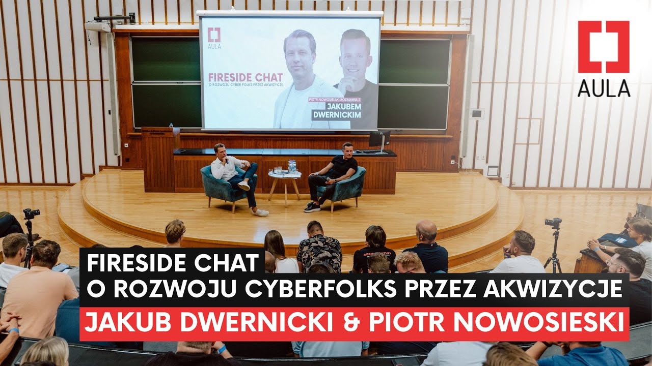 Fireside Chat: Rozwój cyber_Folks przez akwizycje | Jakub Dwernicki & Piotr Nowosielski