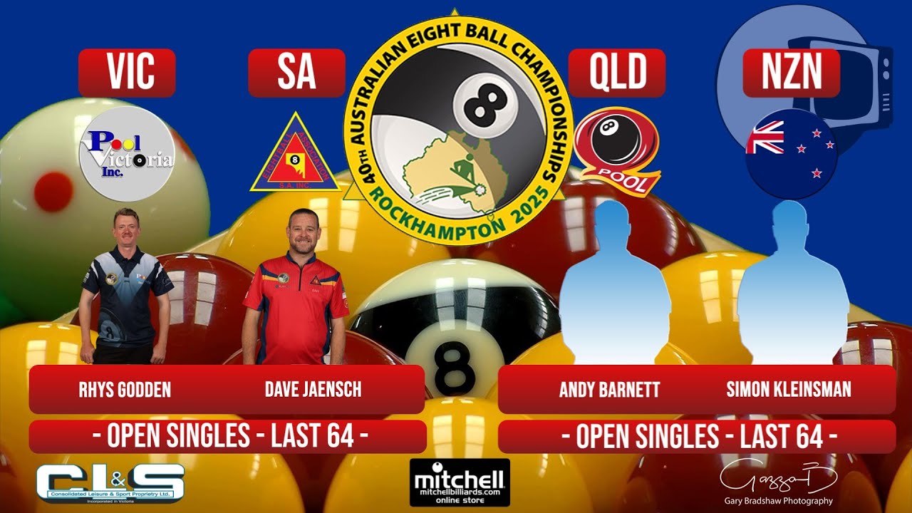 Open Singles  - Last 64 - AEBF Nationals 2025