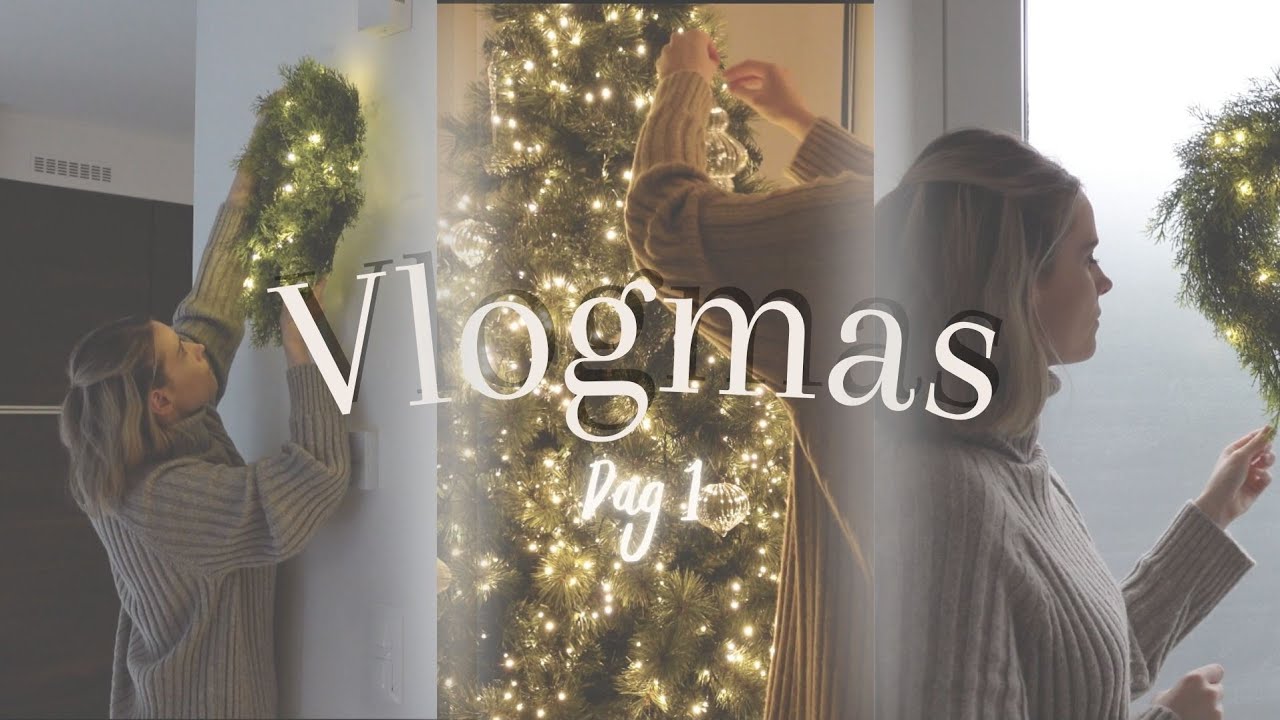 Onze magische kerstboom versieren!🎄 Vlogmas #1 2024 MommyOfLouie