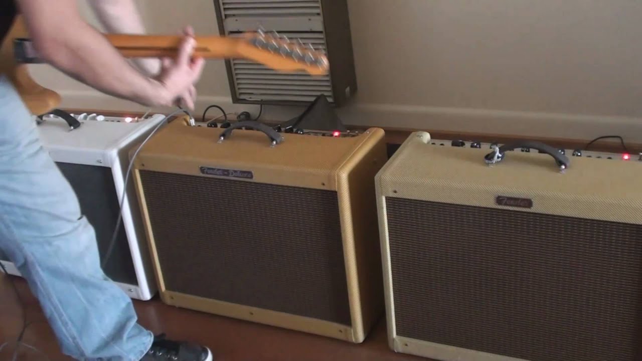 Fender Hot Rod Deluxe Amp Comparison