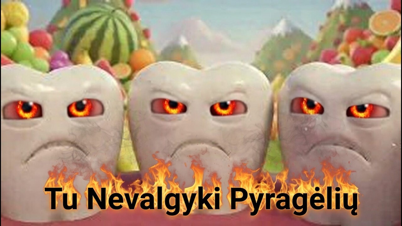 Tu nevalgyk saldainėlių