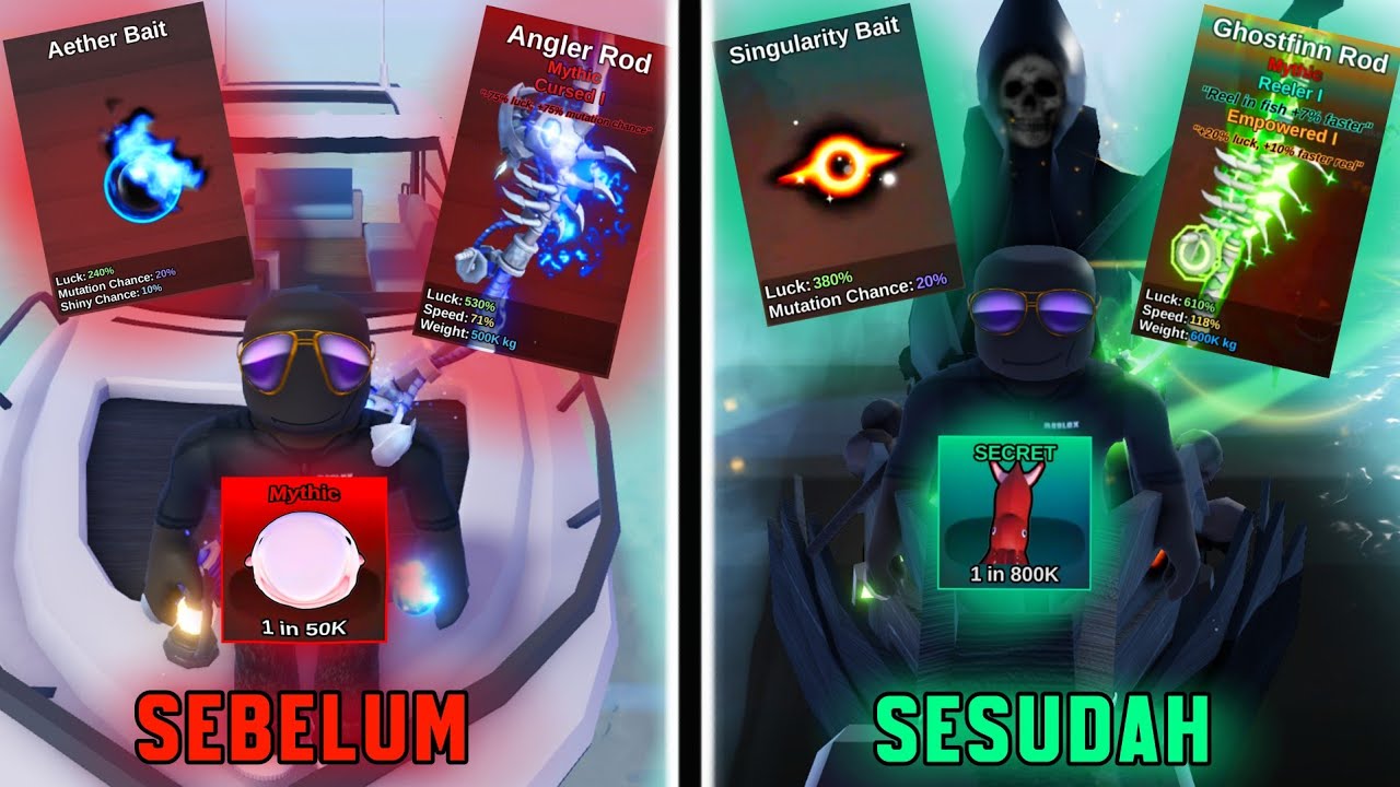 MANCING TERUS SAMPAI DAPAT KRAKEN - FISH IT (ROBLOX)
