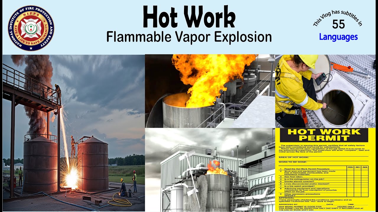 Hot Work - Flammable Vapor Explosion