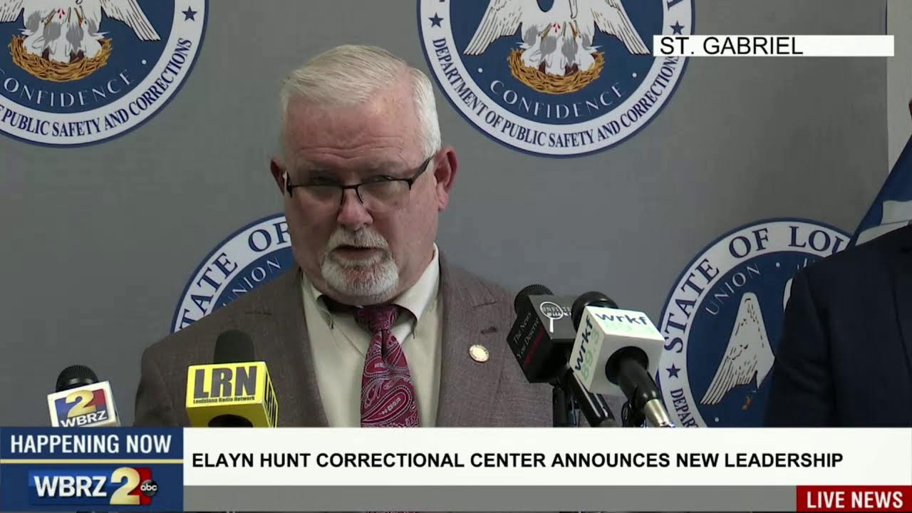 WATCH: Elayn Hunt Correctional Center announces new leadership