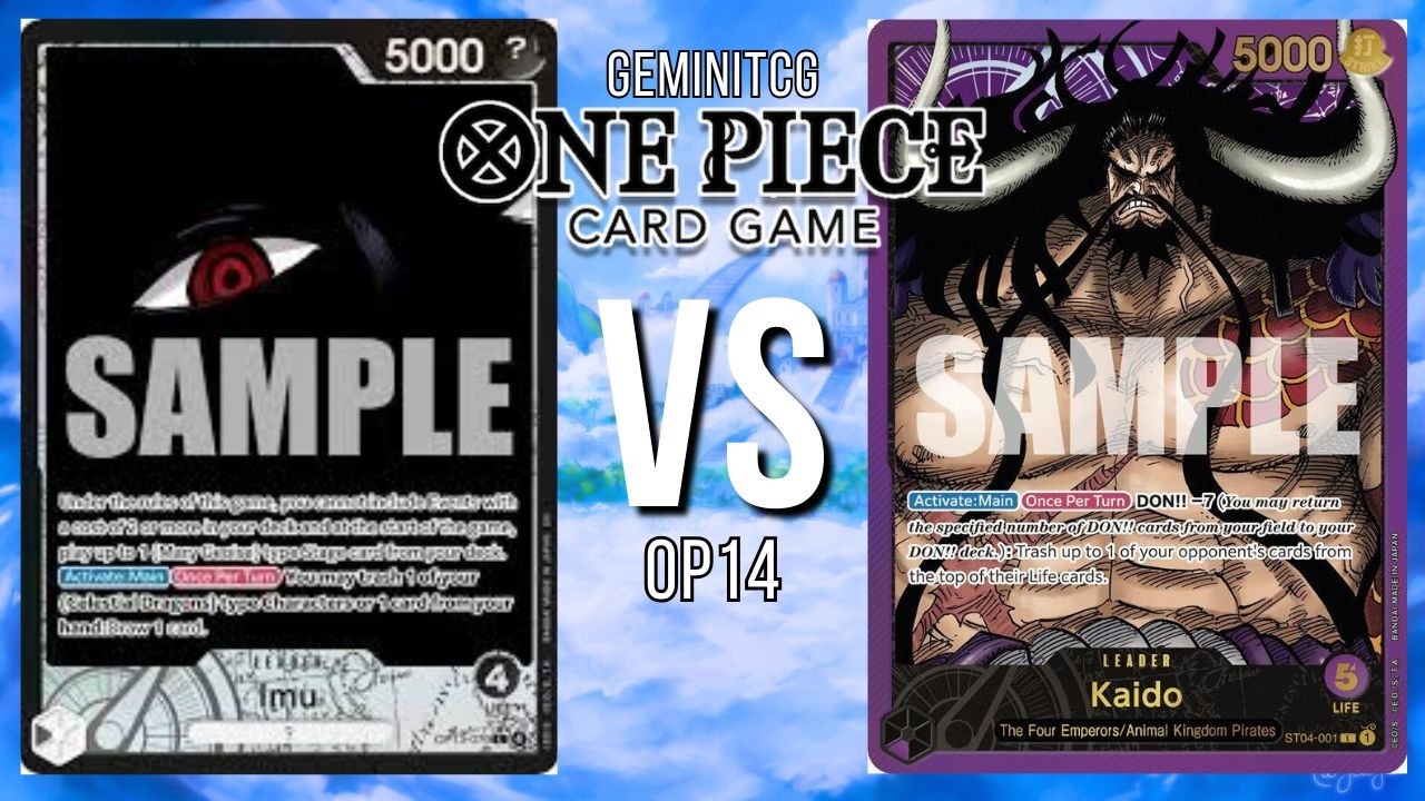 [OP14-EB03] B Imu vs P Kaido at TCGCardKingz