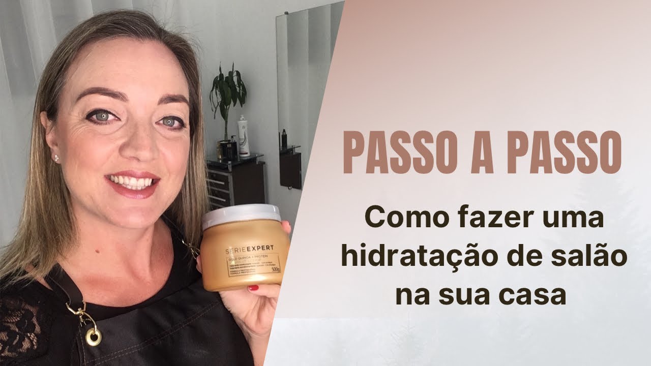 Passo a passo para fazer uma hidrata&ccedil;&atilde;o de sal&atilde;o na sua casa