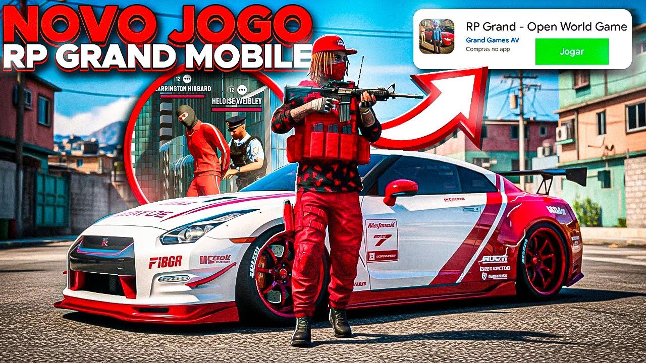 LAN&Ccedil;OU! RP PARA CELULAR (Android e IOS) RP GRAND MELHOR RP MOBILE