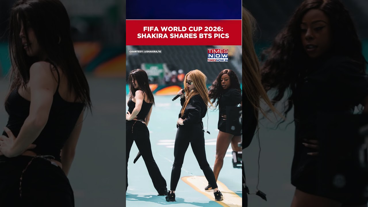 FIFA World Cup 2026: Shakira Shares BTS Rehearsal Photos Ahead Of Opening Ceremony #Shorts