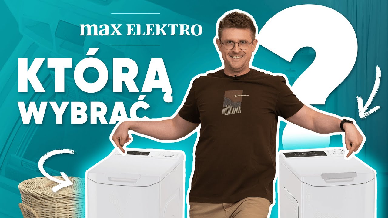 Candy ProWash 300 vs 500! Jaką pralkę ładowaną od góry wybrać? | Porównanie na Maxa