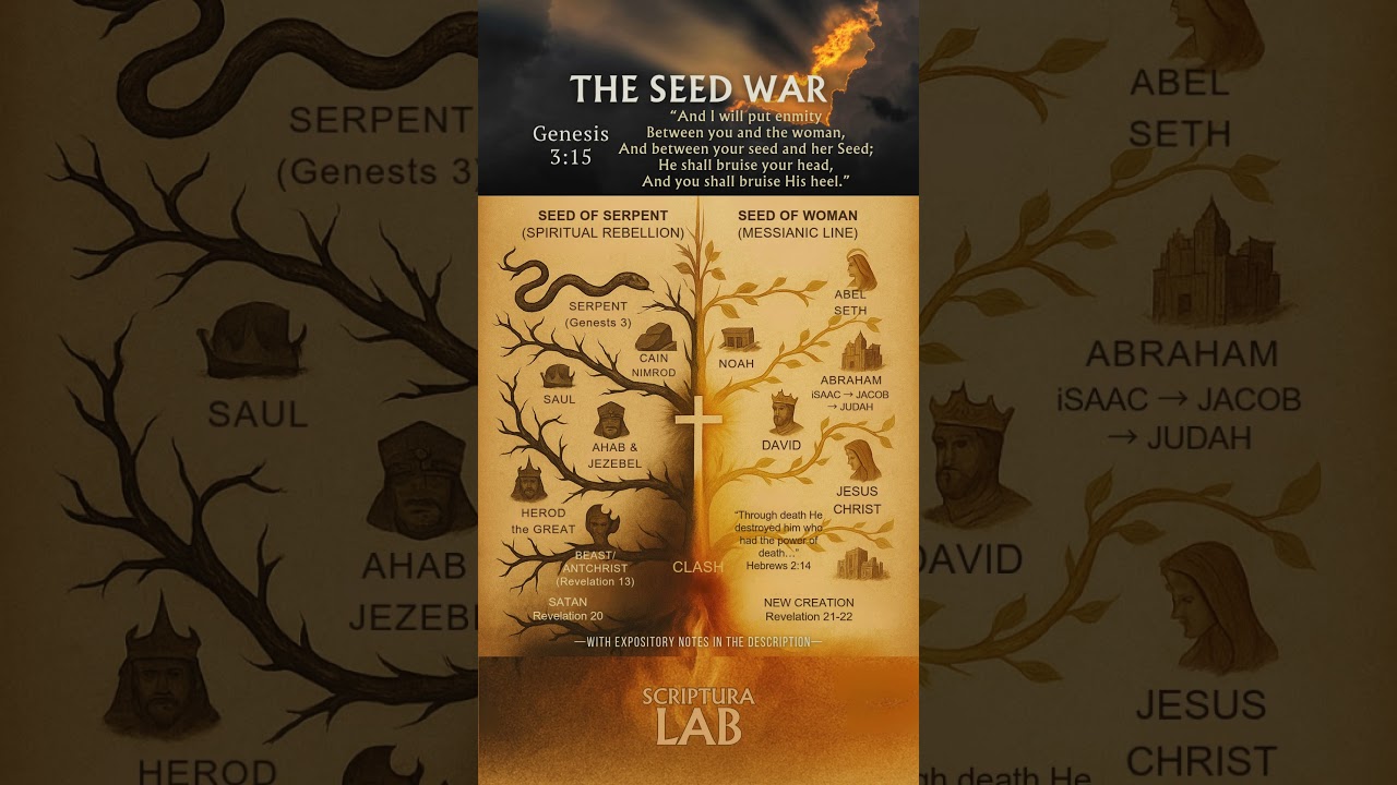 Genesis 3:15 The First Prophecy of Jesus | The Seed War