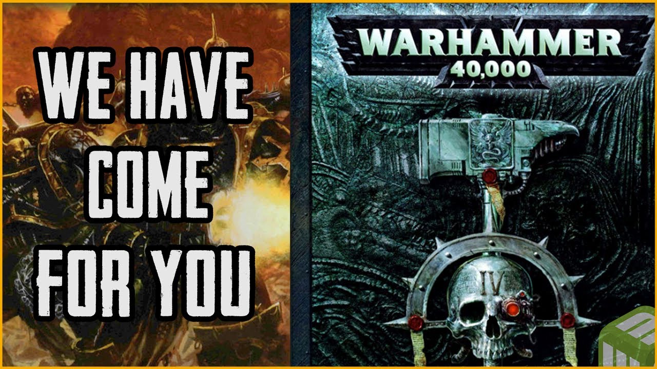 Night Lords vs Salamanders Warhammer 40k 4th Edition Battle Report Ep 18