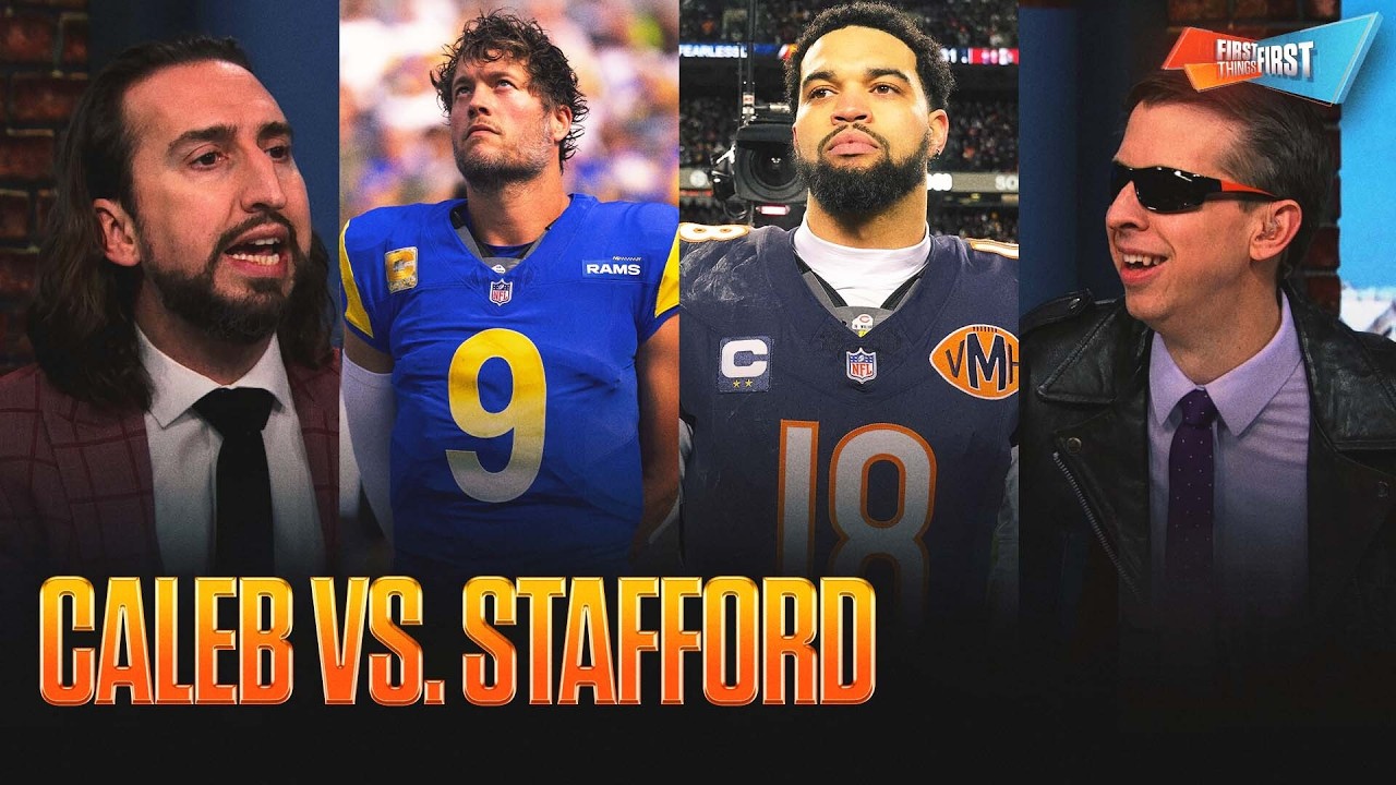 Caleb Williams beating Stafford ‘would make him a Top 5 QB’, Which team has the best HC job? | FTF