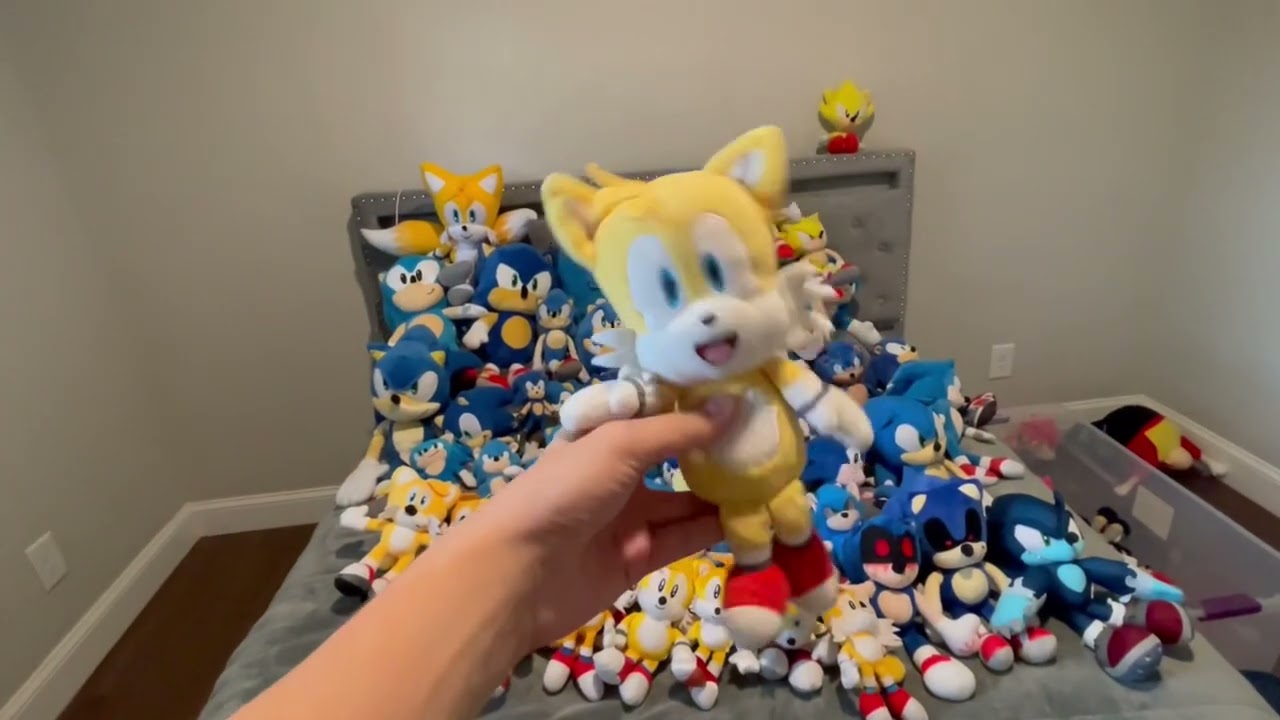 Sonic plush collection 2025