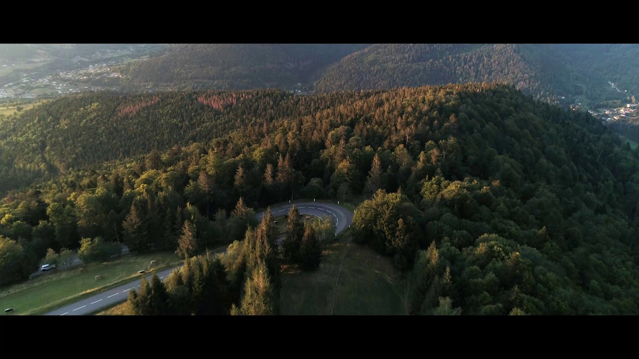 France Vosges Drone Shots 4K