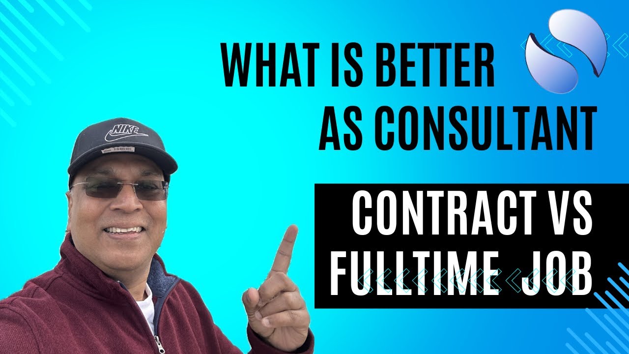 What is better - Contract vs Full time Job. #jobs #sap #consulting #sap