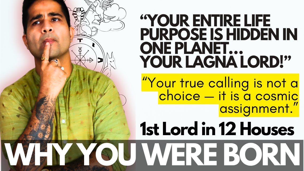 1st Lord in All 12 Houses: Life Purpose, Soul Calling, Talents & Success Mantras @GISTTClips
