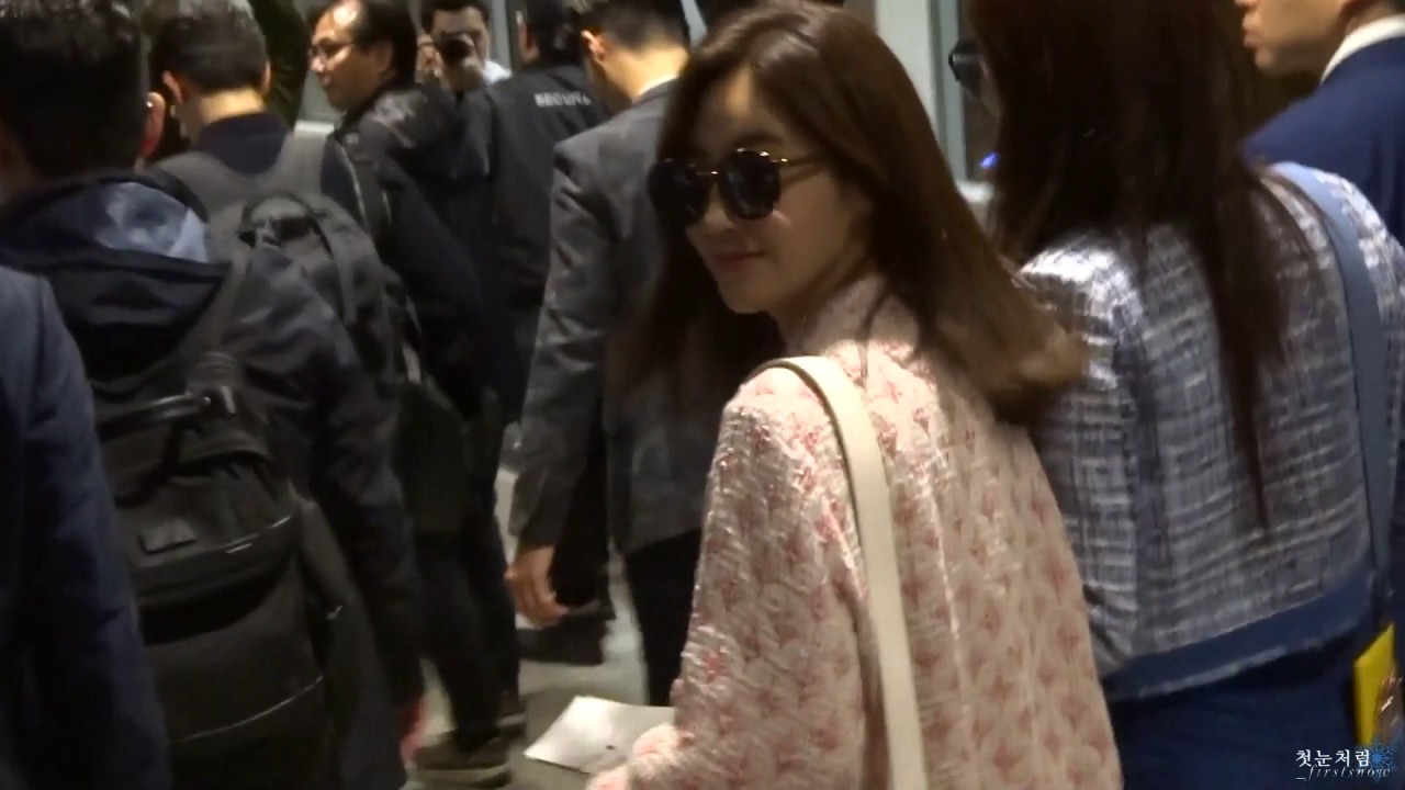 170310 Hong Kong Airport Arrival Yuri & Seohyun