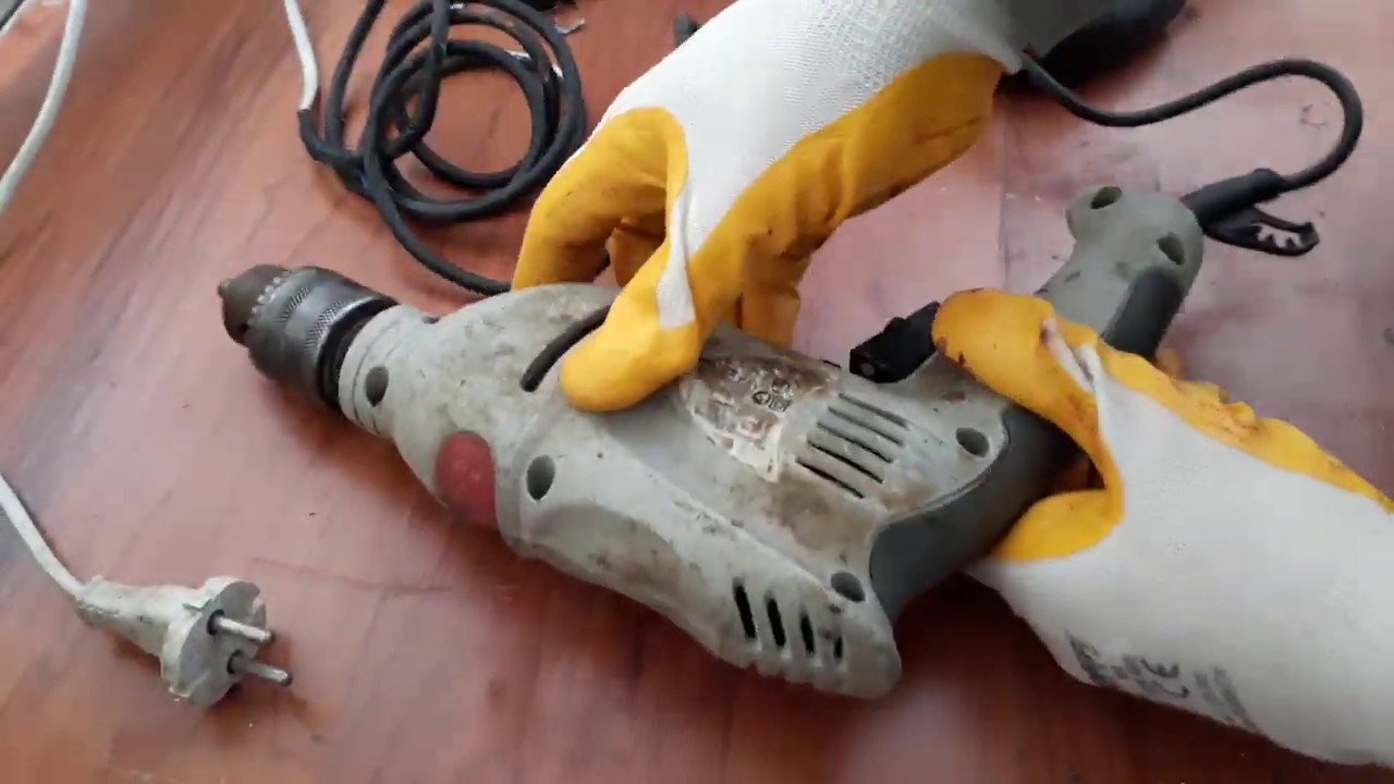 Eski Matkap Bakım-Restorasyonu (Old Hammer Drill Maintenance-Restoration)