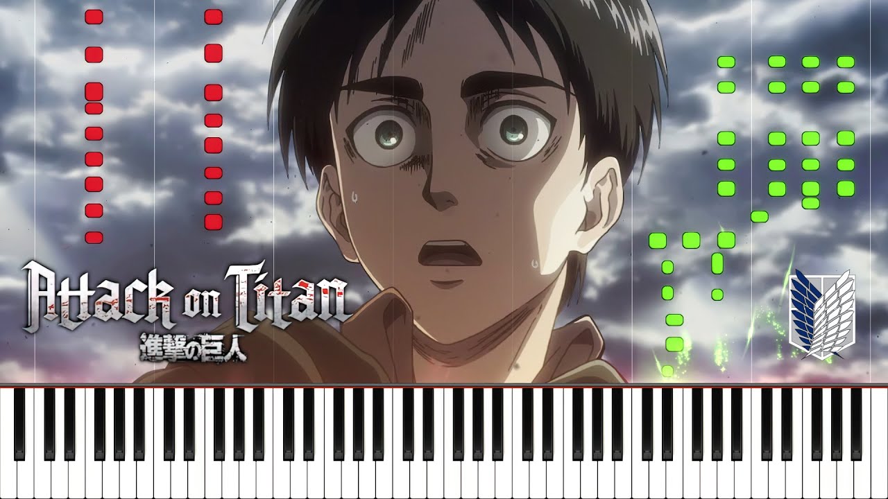 YouSeeBIGGIRL/T:T (Remastered) - Attack on Titan OST Piano Cover | Sheet Music [4K]