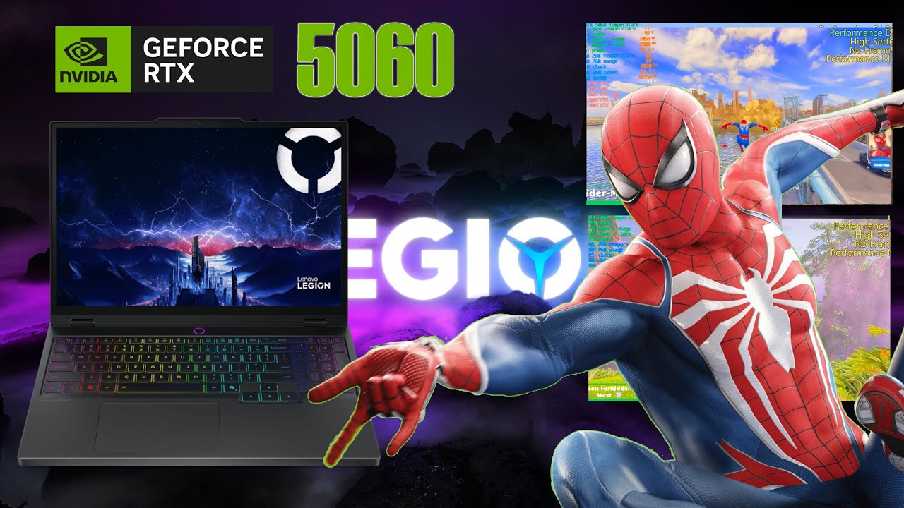 2025 Lenovo Legion 5  - Testing MOAR Games ( RTX 5060 )