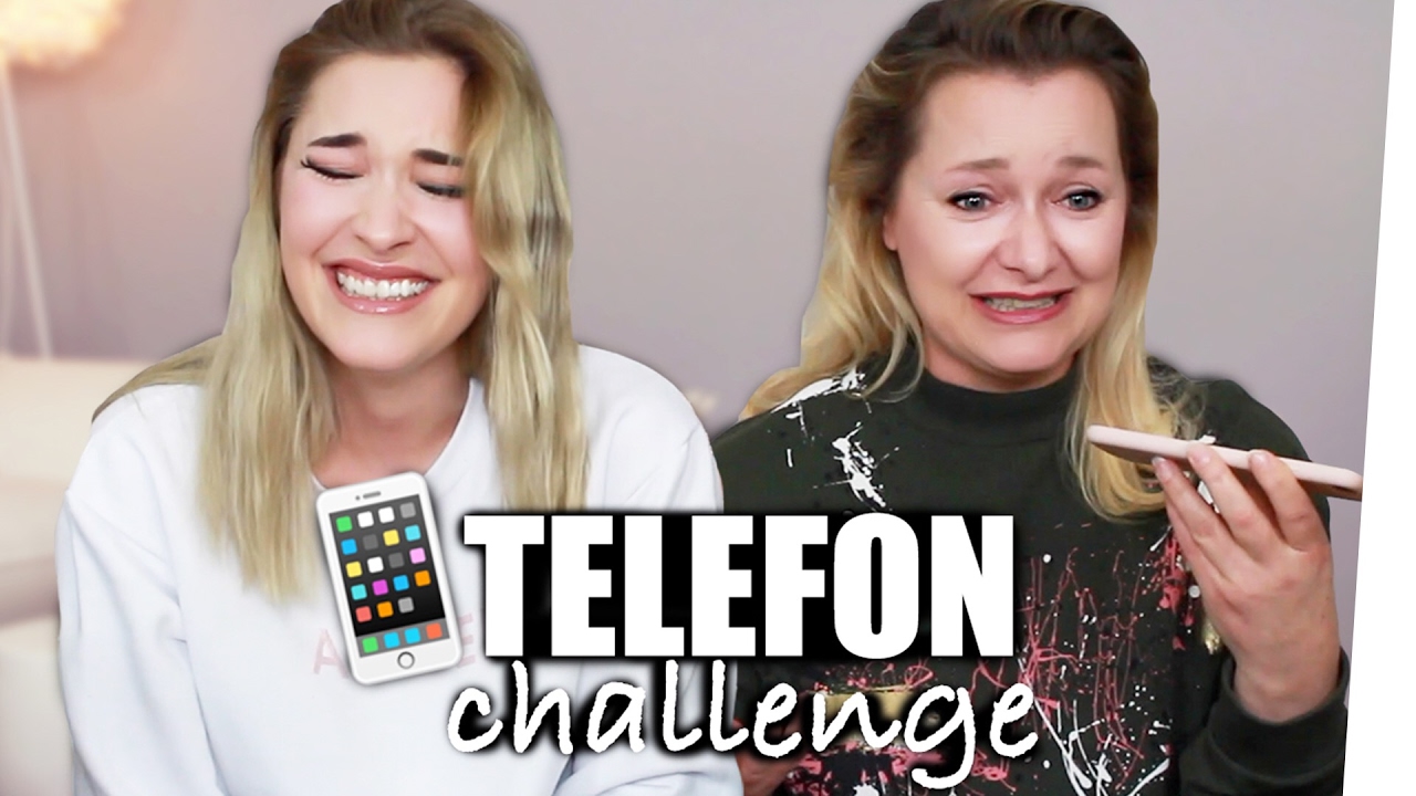 TELEFON CHALLENGE mit meiner MUTTER - TEIL 2 | janasdiary