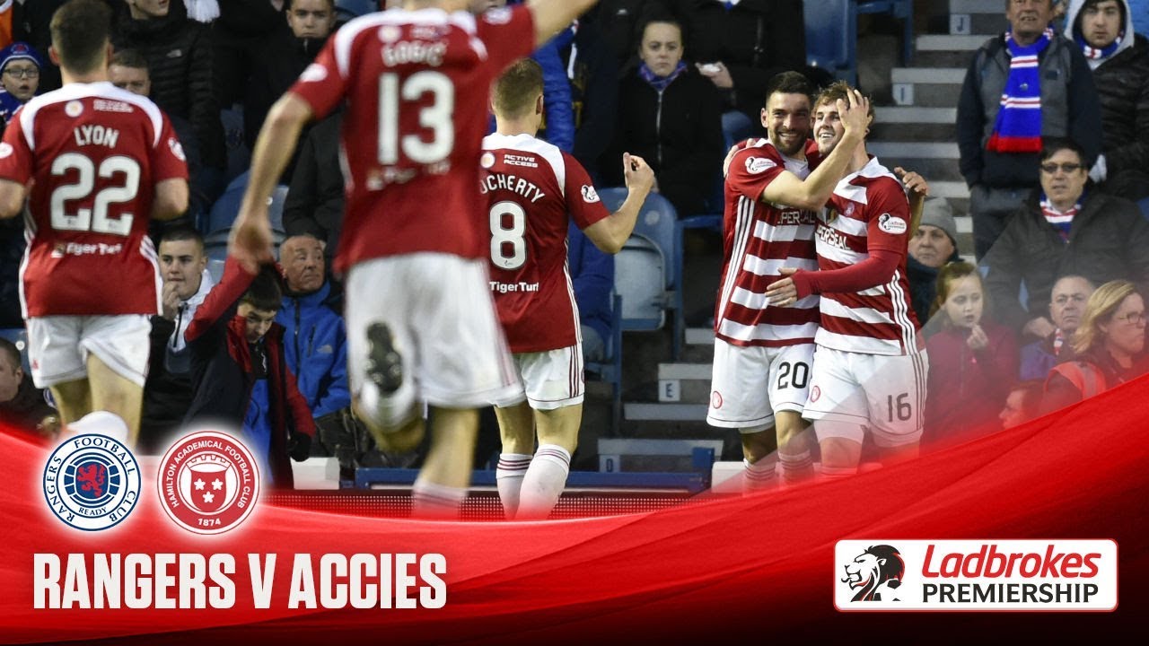 Accies win at Ibrox for first time in 91 years